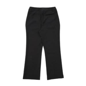말본골프바지 CQK M4222PPT13BLK 밑단 슬릿 세미 부츠컷 팬츠 BLACK (WOMAN)