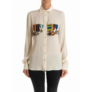 [STELLA JEAN] 여성 셔츠 실크 블렌드 JC00181T9262A12 화이트 /8