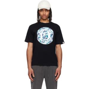 25 SS BAPE 남성 블랙 ABC 카모 비지 웍스 티셔츠 251546M213185