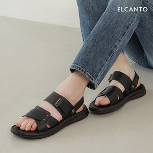 엘칸토 마쯔 남성  벨크로 투웨이 샌들 2.5cm LCMW22M526