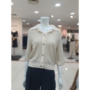 [데코]JPLY 카라형 니트 가디건D1F22KCD040