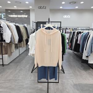 [ab.f.z]AFZ2NW45/여름 시스루 루즈핏 후드 티셔츠