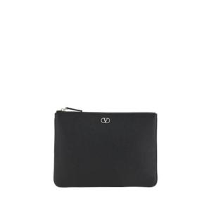 Valentino V로고 플라크 집업 클러치백 6Y2P0V10UAG 0NO TP934420414