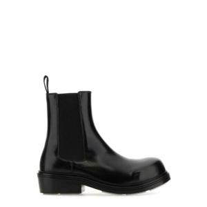 Bottega Veneta 블록 힐 앵클 부츠 754426V3H80 1000 TP934446790