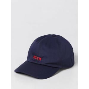 [MSGM] 남성 모자 인 코튼 위드 자수 로고 3540ML03237514 89 Blue /6
