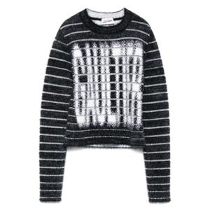 장폴고띠에 intarsia logo sweater 2503WPO012K004 TP720078549