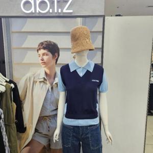 Ab.f.z DP01 변형조끼카라넥반파니트 AFZ2QW37