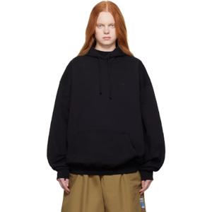 25 SS 베트멍 여성 블랙 로고 오버사이즈 후드티 252669F097006