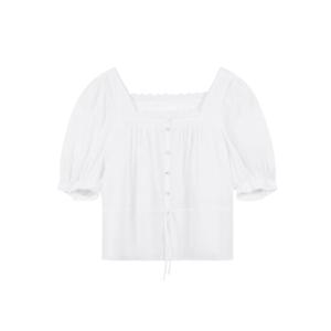 [시슬리]케이트 스퀘어넥 스트링 블라우스 SAWS53531