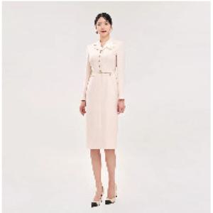 [미니멈]카라 브로치 슬림 원피스 (MYCGWO8090 CR7)