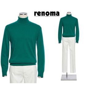 [레노마캐주얼]F/W 한정수량 부드럽고 따뜻한 양모100 긴목목폴라 그린컬러 RPDMKT63A EK3653