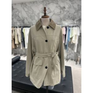 보브 VOV 코듀로이 카라 미디 워크 자켓 (7155320004)