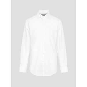 [로가디스] 이지케어 스트레치 트윌 솔리드 슬림핏 셔츠  화이트 (MA5764RS21)