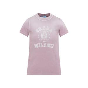 프라다 반팔 티셔츠 3557BSOOO16XS F0203 PINK PURPLE
