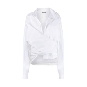 발렌시아가 반팔 티셔츠 704458TYB189000 WHITE