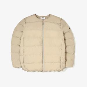 [휠라] TAG가 159,000원 유니 라운드 슬림 다운 자켓(FS2DJE4205X_BEG)