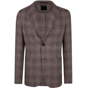 에르메네질도제냐 자켓 R950721A91DNMGO TAUPE BROWN