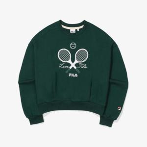 [휠라] TAG가 79,000원 여성 크롭 테니스 맨투맨(FS2POE3351F_FGR)