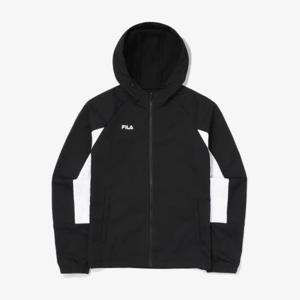[휠라] TAG가 139,000원 여성 우븐배색 후디셋업(FS2WTE3251F_BLK)