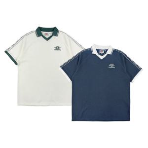 엄브로 HBL BLOKE OG 와플 반팔 카라 티셔츠 UQ221CRS52