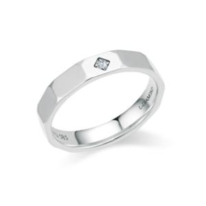 [로이드] L-DIAMOND 엘스퀘어 14k 반지 남성 커플링(4mm) LRF21089D