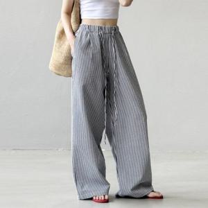 [헤레이스]엠보 스트라이프 통팬츠_YMSH25SS991