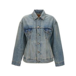 발렌시아가 데님 자켓 A00194399 Grey