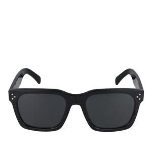 셀린느 블랙 렉탱귤러 다크 렌즈 선글라스 CL40248I 01A