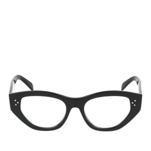 셀린느 블랙 캣아이 아세테이트 안경테 CL50111I 001