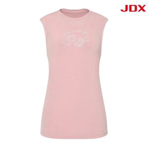 [JDX] 여성 매쉬 패치 기본 슬리브리스(X2TSU6558PI)