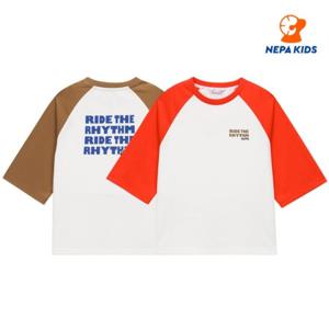 [네파키즈]리듬 라글란 티셔츠 KKD5308