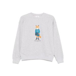25 FW Maison Kitsune 드레스드 폭스 프린트 스웨트셔츠 PW00316KM0341 TP441247774