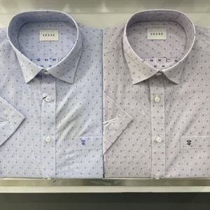 [예작]예작 21S/S (2COL) 도비 일반핏 반팔셔츠 YJ1MBR486_SC