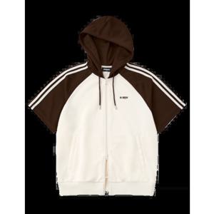 [널디] 래글런 반팔 후디 트랙 탑 PNEU25TR13 RAGLAN S S HOODIE TRACK TOP