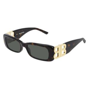 발렌시아가 선글라스 BB0096S 002 HAVANA GOLD GREEN