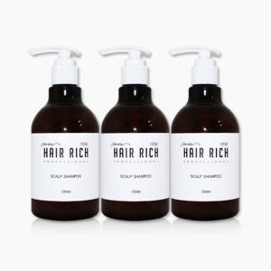 헤어리치 스칼프샴푸330ml×3개