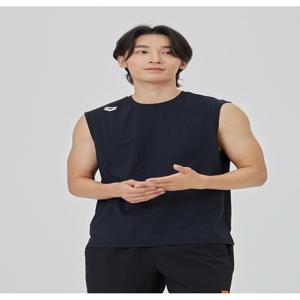 [ARENA SPORTS] 남성 샤크 그래픽 슬리브리스 S4MM1SL41BLK