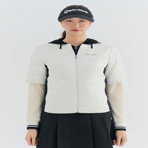 [테일러메이드] 24FW 여성 초경량 반팔 구스 다운 점퍼 TWDJN8101-101