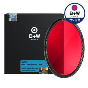 슈나이더 [본사공식] [B+W] RED LIGHT 58mm MRC BASIC 카메라 렌즈 필터