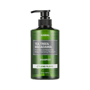 쿤달 쿤달 티트리 앤 마카다미아 딥 클렌징 지성 샴푸 일랑일랑 500ml x1개