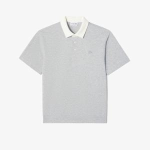 4번. [라코스테 남성] 25 S/S 오버핏 밀라노 배색 카라 폴로 PH644E-55G (5컬러)