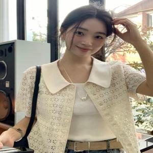 올리브데올리브 플로럴 레이스 아우터형 셔츠 OW5XB453