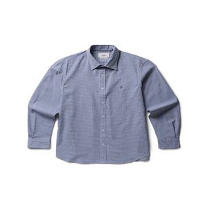 [올젠] 남성 린넨 블렌드 체크 셔츠 ZOF2WC1303