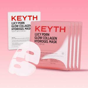 [KEYTH] 키스 루시 PDRN 글로우 콜라겐 하이드로겔 마스크