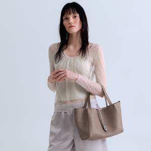 [vunque]Perfec Grab Tote S (퍼펙 그랩 토트 스몰) Light Taupe