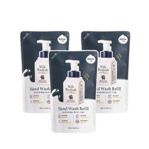 밀크바오밥 패밀리 핸드워시 리필 250ml 3개