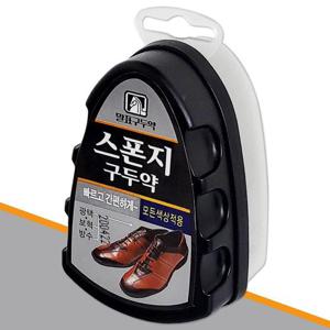 원룸생활 말표 스폰지 구두약 0131 모든색상 왁스 광택제 케어