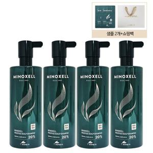[마이녹셀][홈쇼핑 최신상] 마이녹셀 프레스티지 탈모 샴푸 480ml 4개+샘플2개