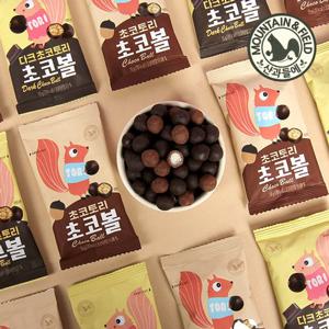 [산과들에] 달콤바삭한 초코토리 초코볼 15g x 30봉 과자간식