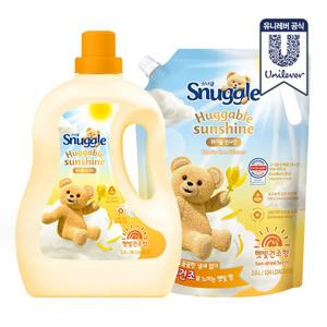 스너글 섬유유연제 햇빛건조 허거블 선샤인 1.8L+2.6L
